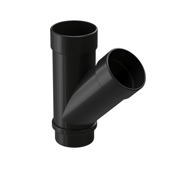 Тройник 45° Docke Lux ПВХ - Карбон купить в Бугульме