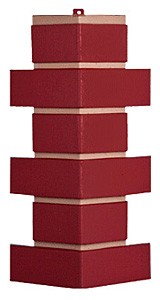 Угол T-Сайдинг - Кирпич Модерн Красный купить в Бугульме