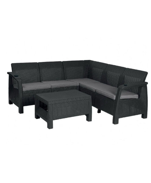 Угловой диван  Yalta Corner Set (столик в комплект не входит) купить в Бугульме