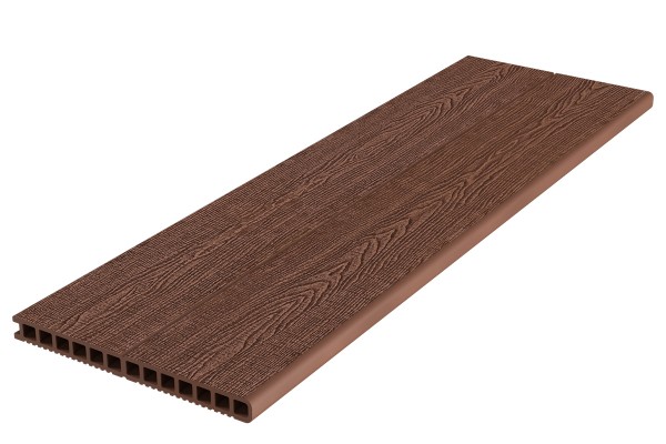 Ступень ДПК Deckron Woodlike 317x28x4000 мм, коричневый купить в Бугульме