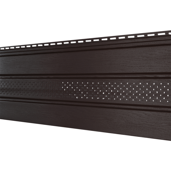 Софит Ю-Пласт Классический, перфорация по центру коричневый купить в Бугульме