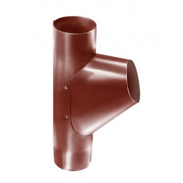 Водосток Grand Line 125x90 – Тройник RAL 8004 купить в Бугульме