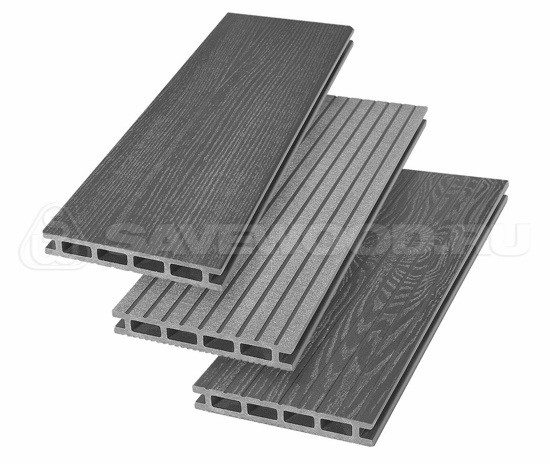 Террасная доска из ДПК SW Carpinus (R) — двухсторонняя графит купить в Бугульме