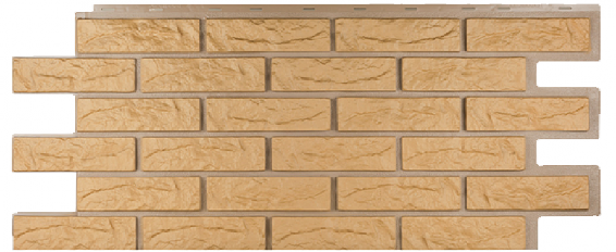 Фасадная панель Техоснастка, Лондон Брик, Бежевый купить в Бугульме