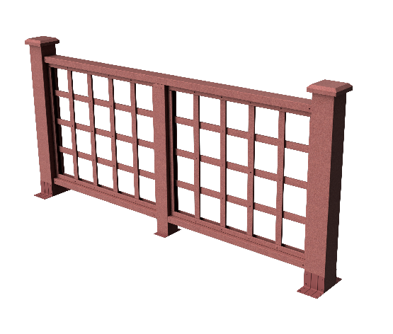 Ограждения декоративное ДПК GRINDERDECO Дувр мербау купить в Бугульме