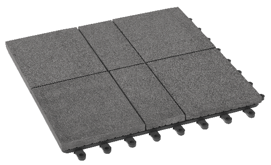 Модульный паркет ДПК GRINDERDECO Люкс 8 Серый базальт купить в Бугульме