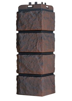 Угол наружный Grand Line Колотый Камень Трюфель, Шов чёрный купить в Бугульме