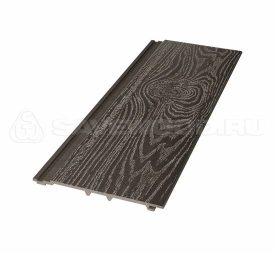 Сайдинг из дпк savewood sw-cedrus тангенциальный распил темно-коричневый купить в Бугульме