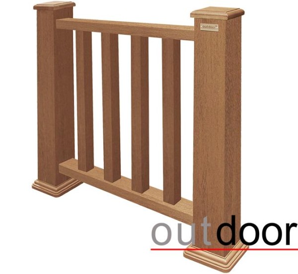 Ограждение из ДПК Outdoor Классик 3D STORM дуб купить в Бугульме