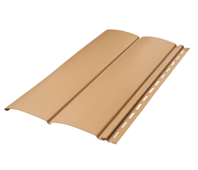 Сайдинг виниловый «Лапландия бревно» Корица