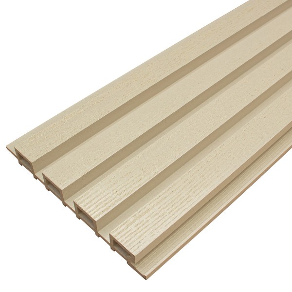 Фасадная доска из ДПК Faynag Wood Рейка Слоновая кость купить в Бугульме