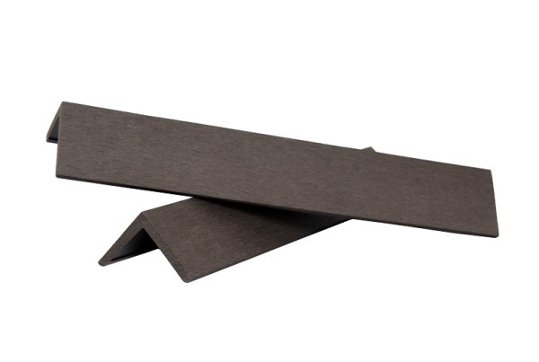 Уголок ДПК завершающий шлифованный SINGARAJA тёмно-коричневый купить в Бугульме