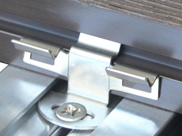 Кляймер промежуточный KRONEX № 7 для алюмин. лаги (упак100 шт купить в Бугульме