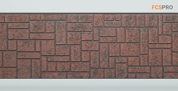 Фиброцементные панели FCS Simple АА5 (под камень) купить в Бугульме