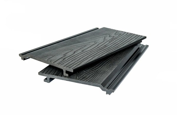 Фасадная доска 3D WOOD BRUSHING, чёрный купить в Бугульме