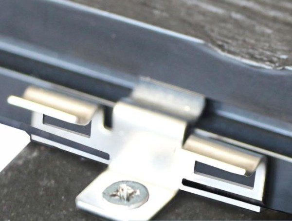 Кляймер промежуточный KRONEX № 7 для каркаса из металлопрофиля и лаги ДПК (упак100 шт) купить в Бугульме