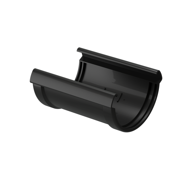 Соединитель Желоба Docke Lux ПВХ - Карбон купить в Бугульме