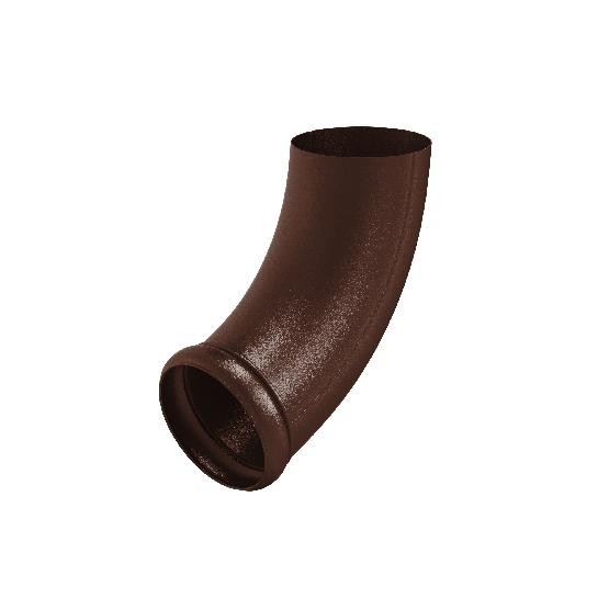 Водосток Aquasistem, Система 125x90 - Отвод трубы декоративный RAL 8017 Коричневый matt купить в Бугульме