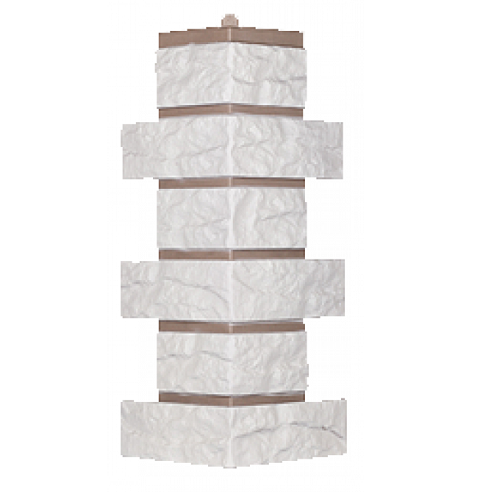 Угол T-Сайдинг-Кирпич Лондон Брик Белый купить в Бугульме