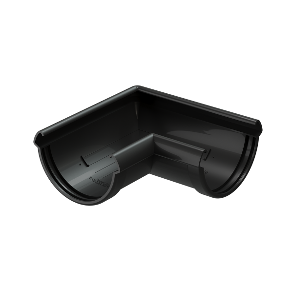 Угол желоба 90° Docke Lux ПВХ - Карбон купить в Бугульме