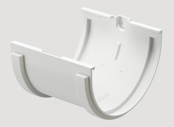 Соединитель желобов ПВХ Docke STANDART пломбир купить в Бугульме