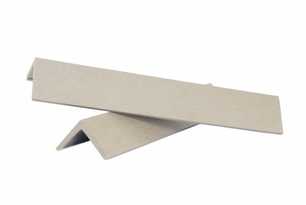 Уголок ДПК завершающий шлифованный SINGARAJA белый купить в Бугульме