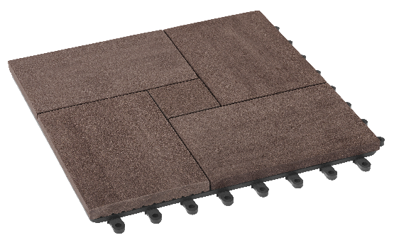 Модульный паркет ДПК GRINDERDECO Люкс 7 Шоколад купить в Бугульме