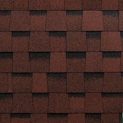 Двухслойная ламинированная черепица Shinglas, серия Фазенда – Красный купить в Бугульме