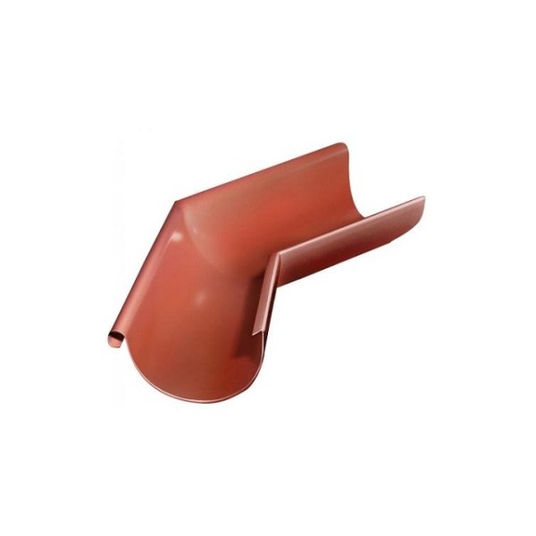 Водосток Grand Line 125x90 – Угол наружный 135° RAL 8004 купить в Бугульме