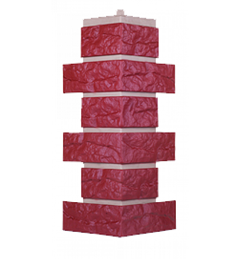 Угол T-Сайдинг-Кирпич Лондон Брик Красный купить в Бугульме