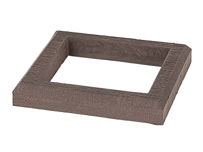 Рамка ДПК для столба 100x100 Венге