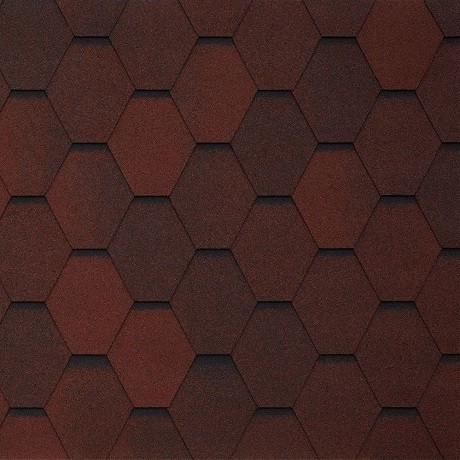 Гибкая черепица Tegola VENETO amarone 410 купить в Бугульме