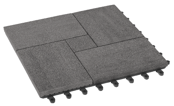 Модульный паркет ДПК GRINDERDECO Люкс 7 Серый базальт купить в Бугульме