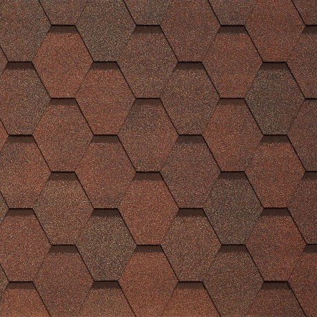 Гибкая черепица Tegola VENETO nocciola 418 купить в Бугульме