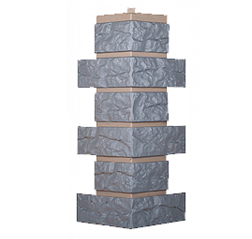 Угол T-Сайдинг-Кирпич Лондон Брик Серый купить в Бугульме