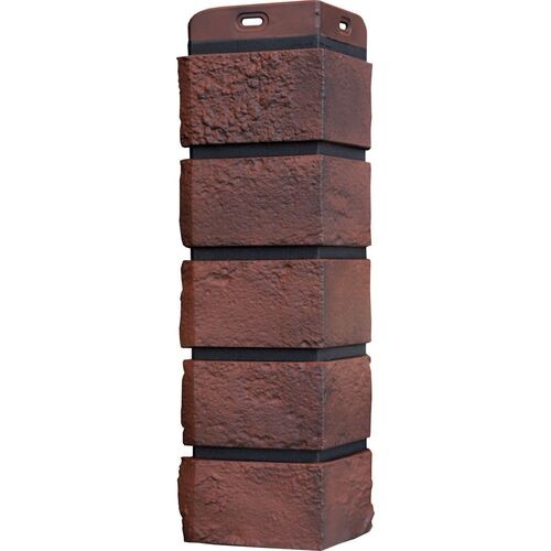 Угол Grand Line состаренный кирпич Элит кофе (жжёный), ШОВ черный купить в Бугульме