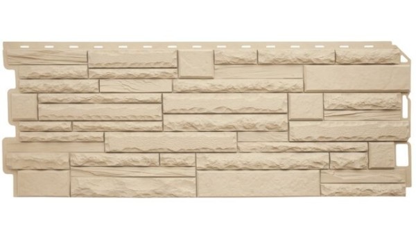 Фасадная панель Альта-Профиль Скалистый камень ЭКО Песчаный купить в Бугульме