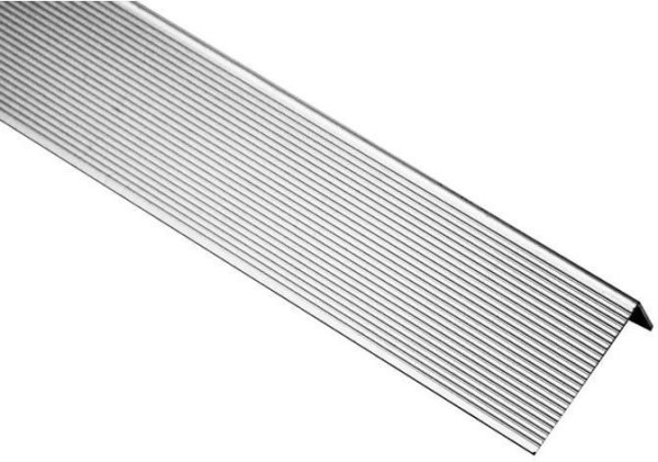 Угол завершающий алюминиевый KRONEX 51,5x30x3000 мм. серебро купить в Бугульме