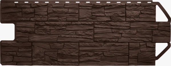 Фасадная панель Альта-профиль Гранд Каньон ЭКО Коричневый купить в Бугульме