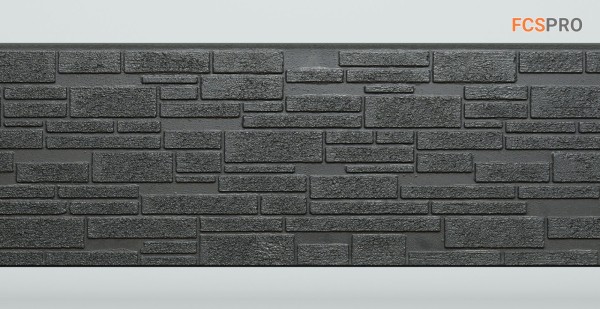 Фиброцементные панели FCS Simple АА1 (под камень) купить в Бугульме