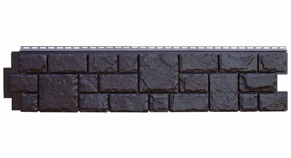 Фасадная панель GL "Я-Фасад" Екатерининский камень, уголь купить в Бугульме