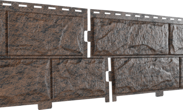 Фасадная панель Ю-Пласт Стоун-хаус камень жженый (двойной замок) купить в Бугульме