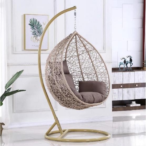 Кресло Подвесное из искусственного ротанга AFM-169A-LB Beige купить в Бугульме