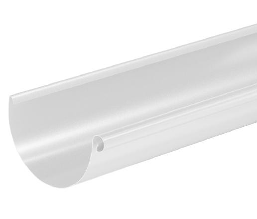 Водосток Aquasistem, система 125x90 - Водосточный желоб 3.00м RR 20 Белый купить в Бугульме
