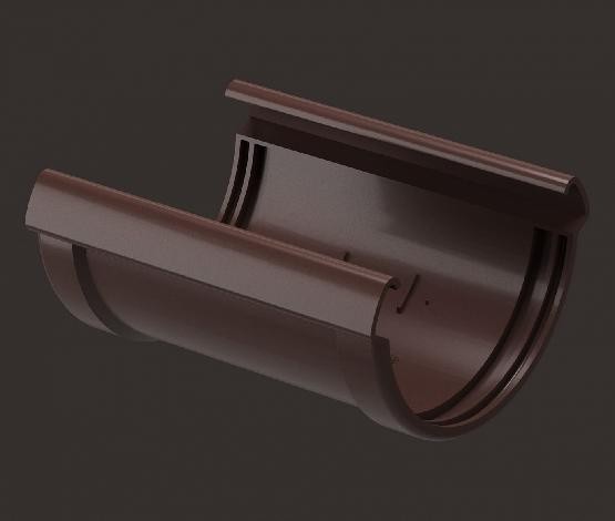 Соединитель Желоба Docke Lux ПВХ - Шоколад купить в Бугульме