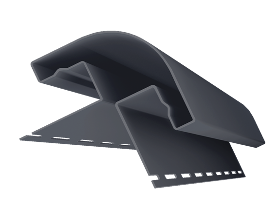 Угол наружный радиусный Графит купить в Бугульме