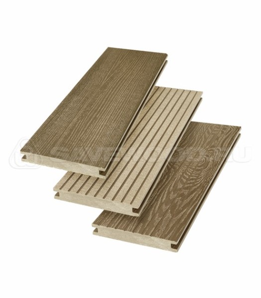 Террасная доска SW Fraxinus (R) полнотелая «SaveWood» Тик купить в Бугульме