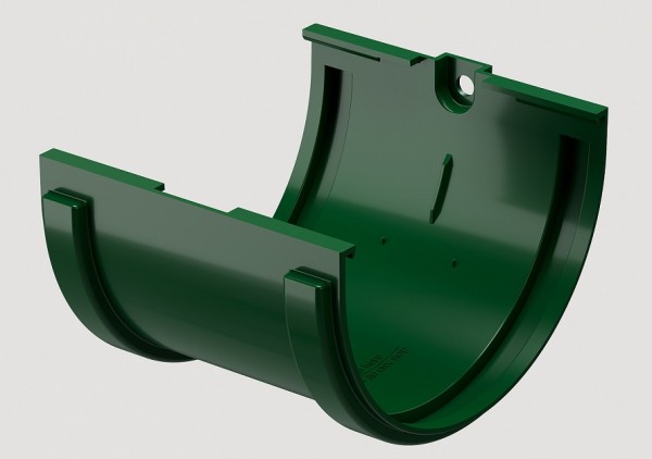 Соединитель желобов ПВХ Docke STANDART зеленый купить в Бугульме