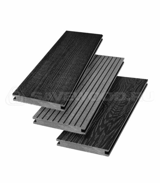 Террасная доска SW Fraxinus (R) полнотелая «SaveWood» Черный купить в Бугульме