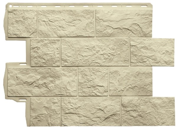 Фасадная панель Альта-Профиль Туф ЭКО Песчаный купить в Бугульме